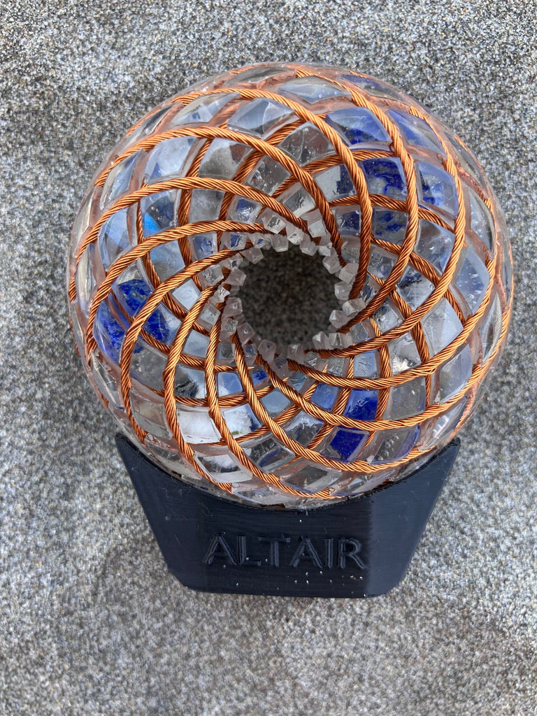 Bobina Toroidal Transparente