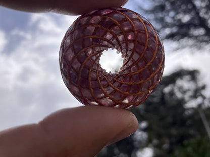 Collar Toroidal Rosa