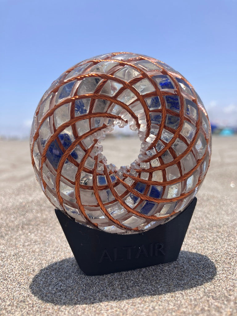 Bobina Toroidal Transparente