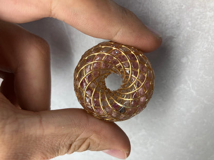 Collar Toroidal Rosa